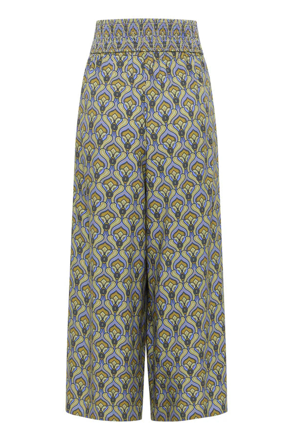 Tranquillo Ecovero-Hose Vickyy, green tulip