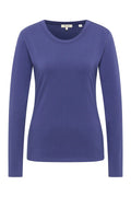Tranquillo Jersey-Langarmshirt Tildaa, indigo blue