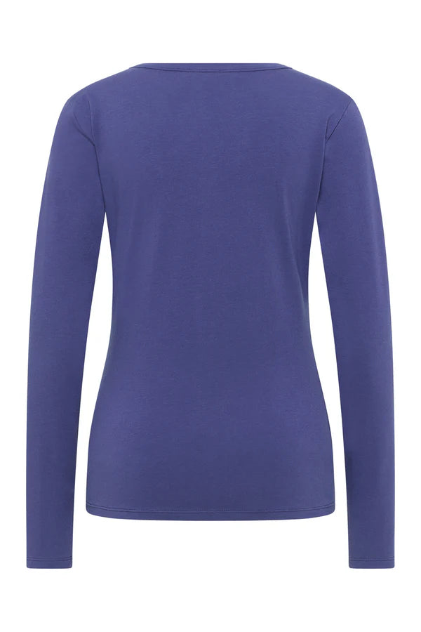 Tranquillo Jersey-Langarmshirt Tildaa, indigo blue