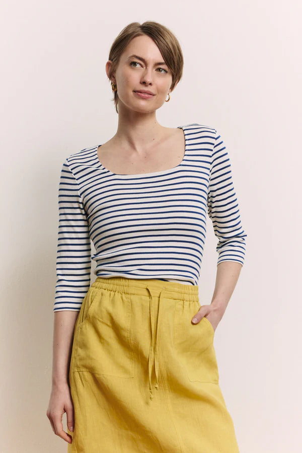 Tranquillo Jersey-Shirt Loolly, stripes navy