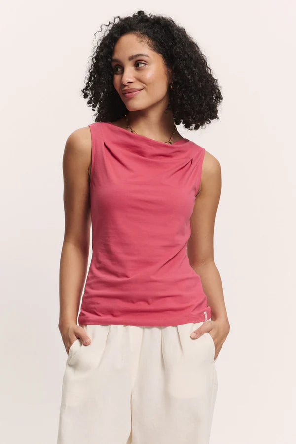 Tranquillo Jersey-Top Peeggy, holly berry