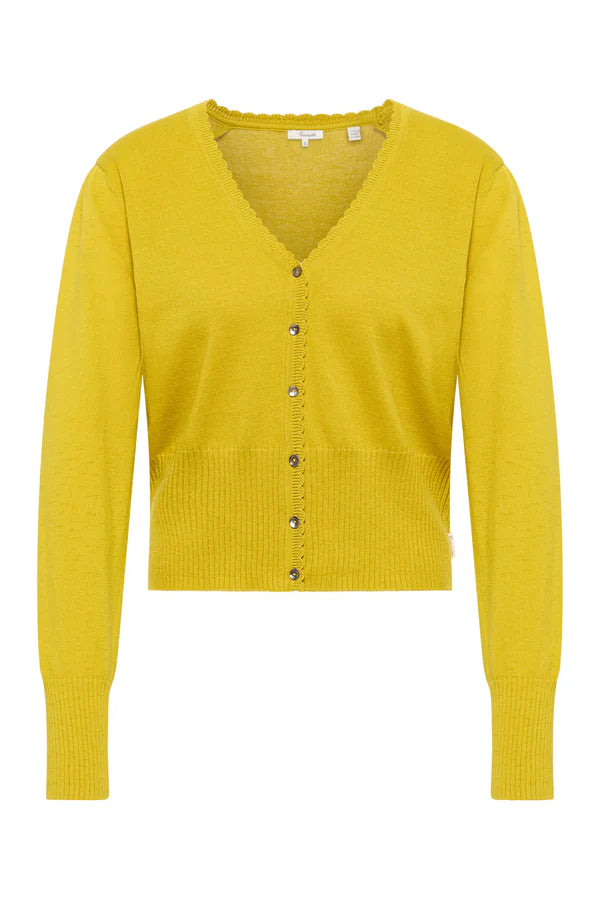 Tranquillo Strickjacke Linaa, mango mint