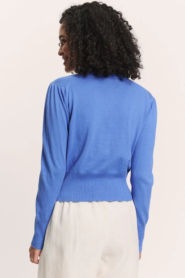 Tranquillo Strickjacke Linaa, baja blue