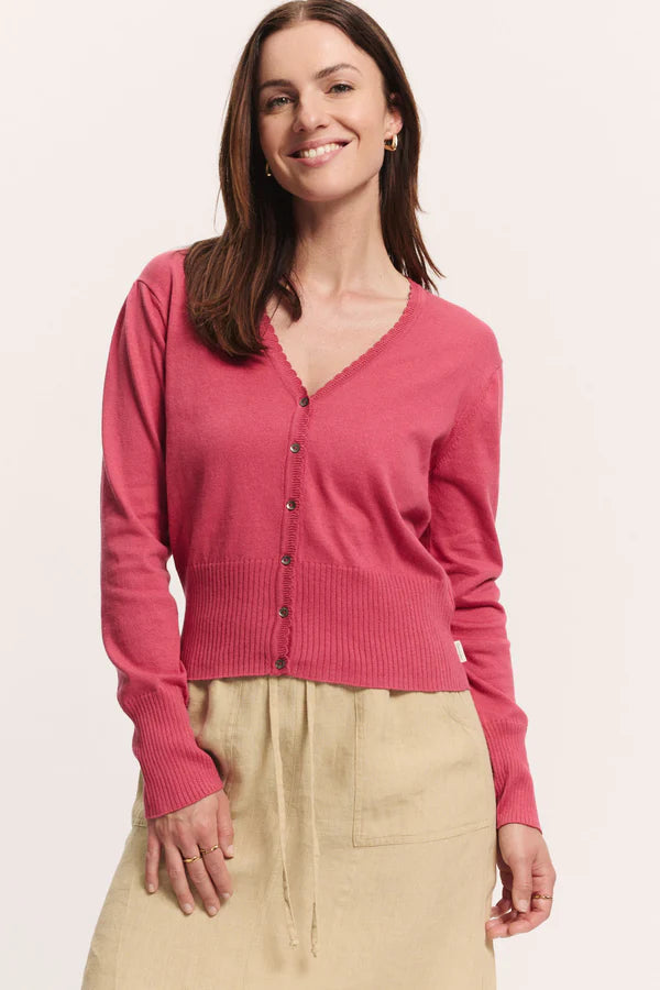 Tranquillo Strickjacke Linaa, holly berry