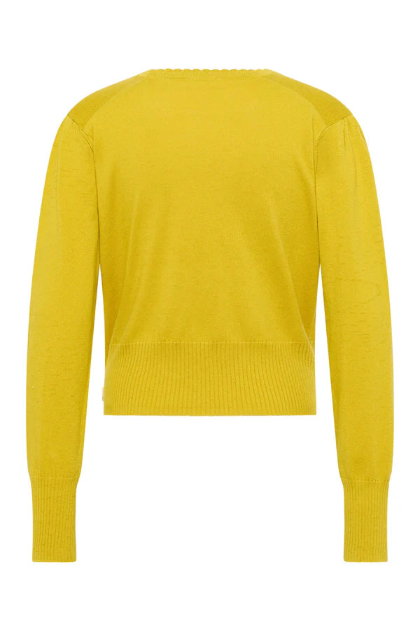 Tranquillo Strickjacke Linaa, mango mint