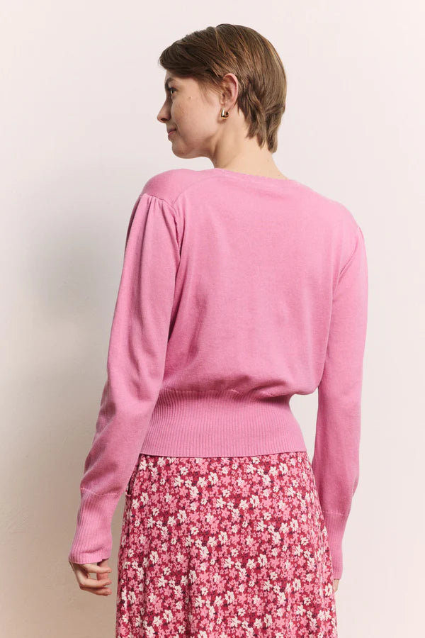 Tranquillo Strickjacke Linaa, rose