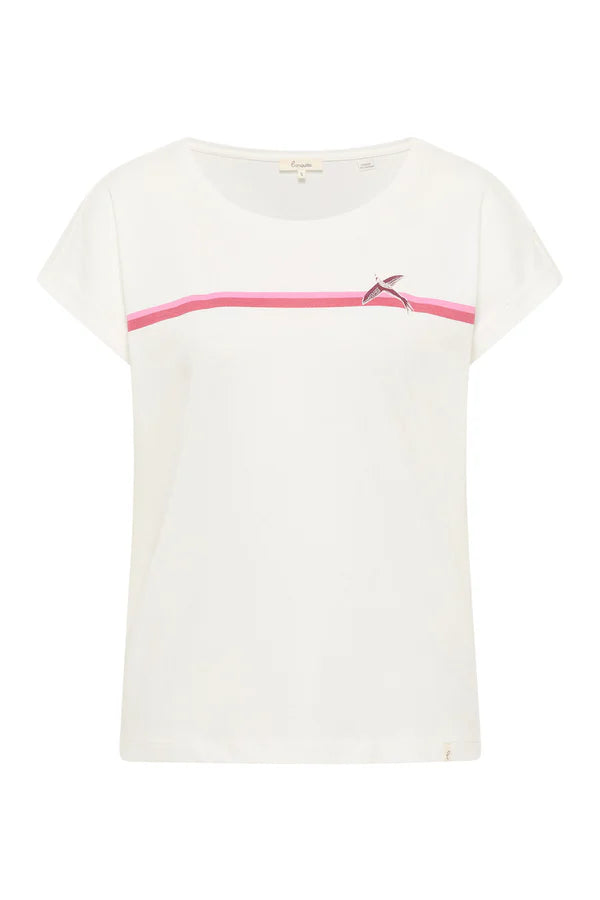 Tranquillo Jersey-Shirt Roosee, white
