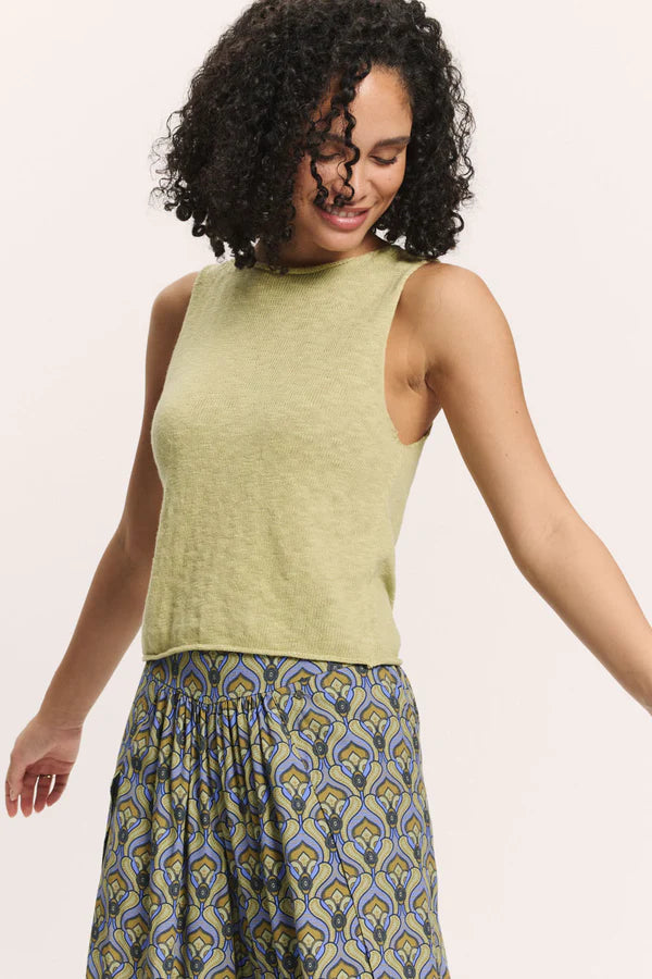 Tranquillo Top Claraa, fennel green