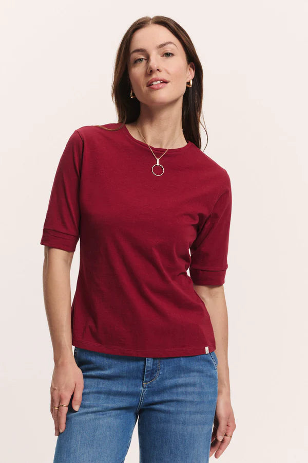 Tranquillo Jersey-Shirt Lottee, tibetan red