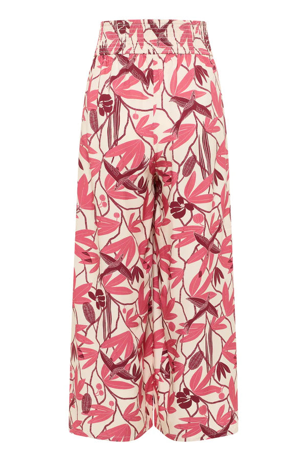 Tranquillo Ecovero-Hose Vickyy, berry bird