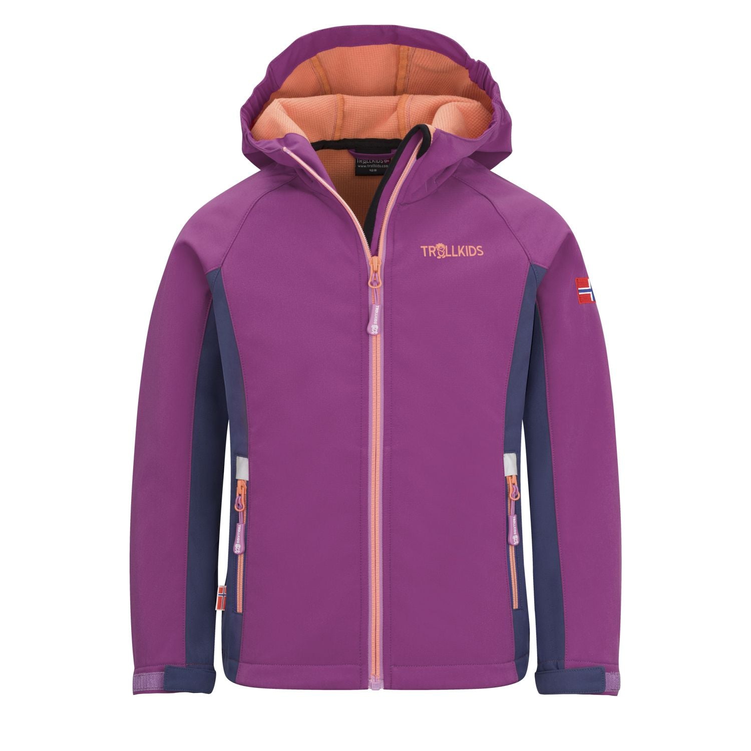 Trollkids Softshelljacke Kristiansand, mallow/violet
