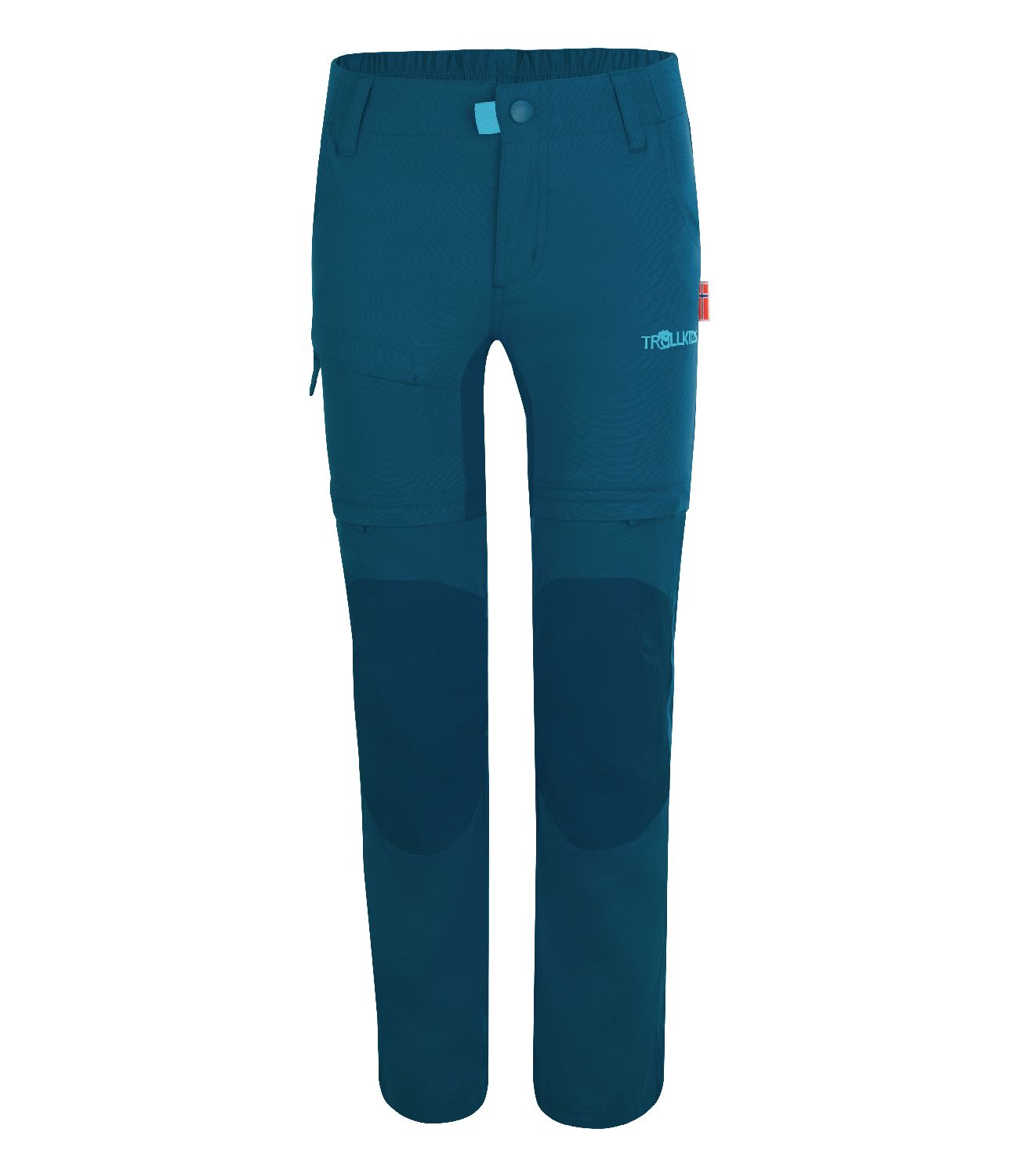 Trollkids Abzipphose Arendal Pants XT, Petrol