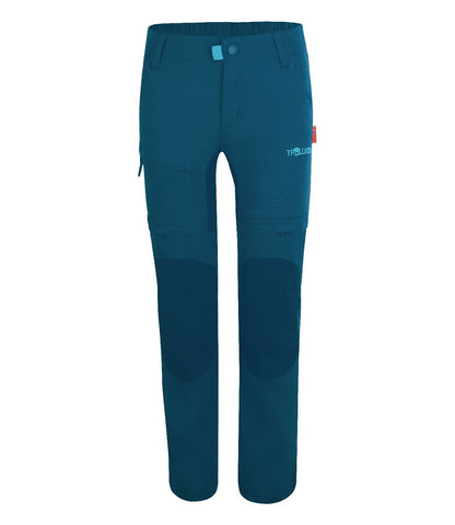 Trollkids Abzipphose Arendal Pants XT, Petrol