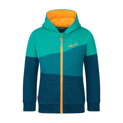 Trollkids Sweatjacke Alesund, Madeira blue
