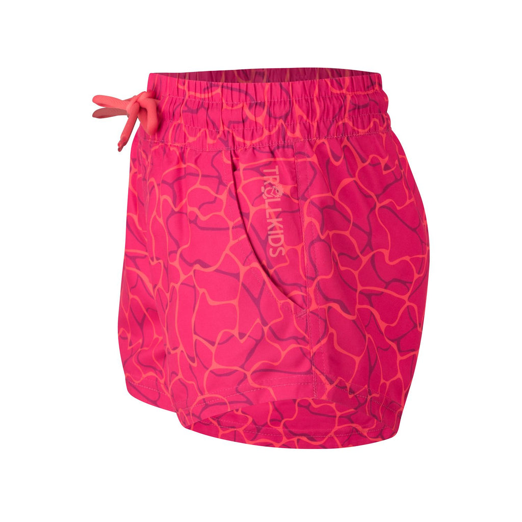 Trollkids Haukland-Shorts, bright pink