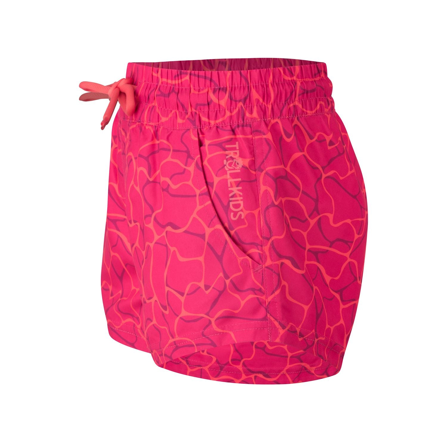 Trollkids Haukland-Shorts, bright pink
