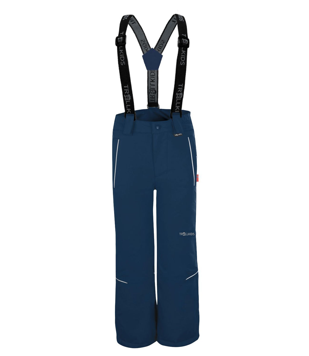 Trollkids Schneehose Holmenkollen slim fit, mystic blue
