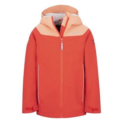 Trollkids Regenjacke Bergen, Cherry