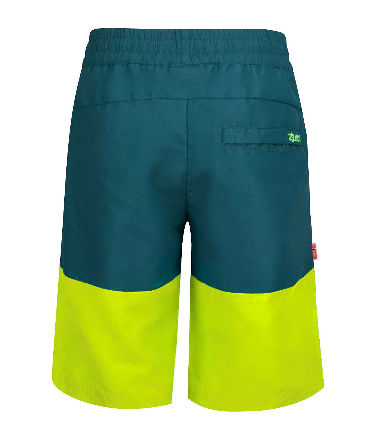 Trollkids Kroksand Shorts, petrol/lime