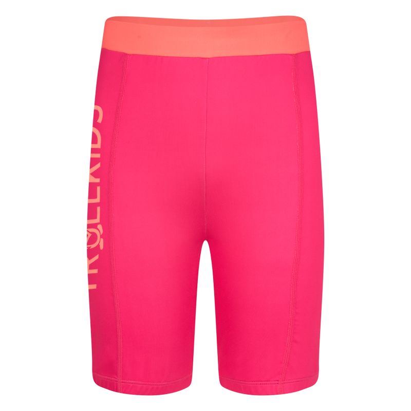 Trollkids Kvalvika UV-Swim Shorts, bright pink