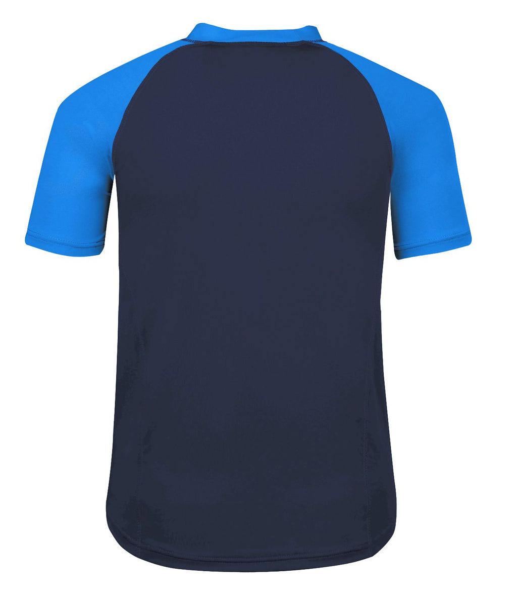 Trollkids Kvalvika T UV-Shirt kurzarm, navy/medium blue