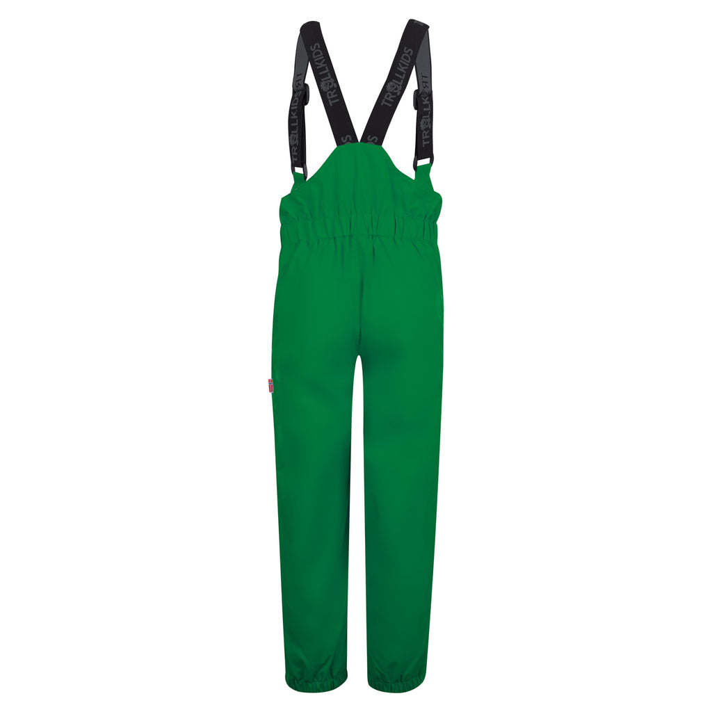 Trollkids Regenhose / Matschhose Odda Pant, Dunkelgrün