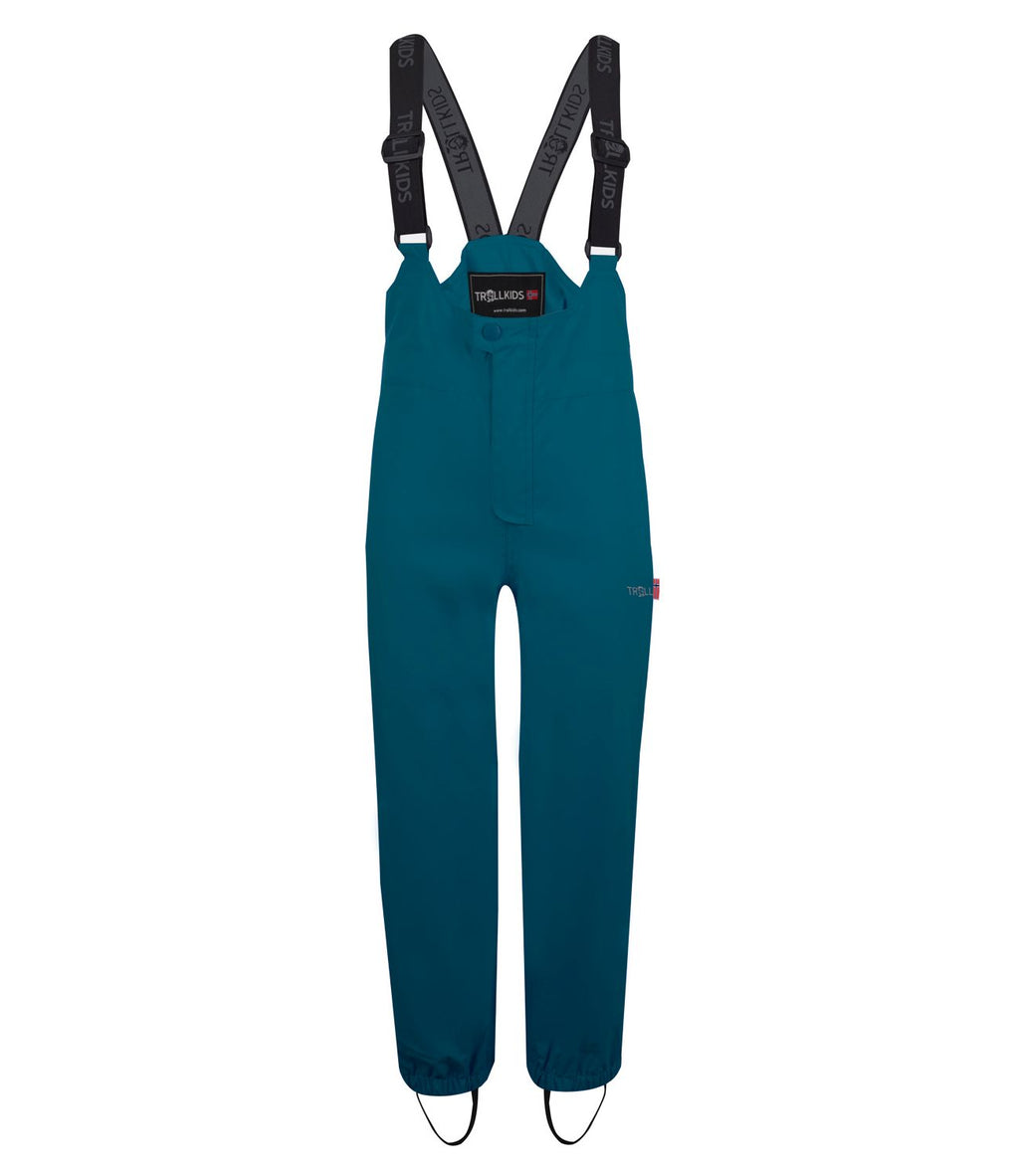 Trollkids Regenhose / Matschhose Odda Pant, petrol