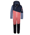 Trollkids Schneeanzug Hallingdal, antique rose/dusty blue/navy