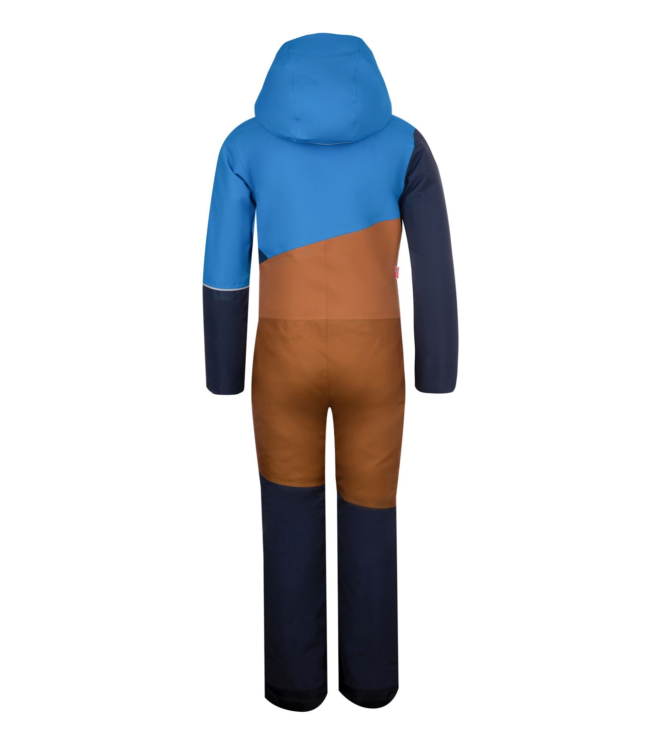 Trollkids Schneeanzug Hallingdal, bronze/azur blue/navy