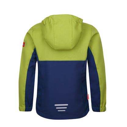 Trollkids Softshelljacke Kristiansand, kiwi