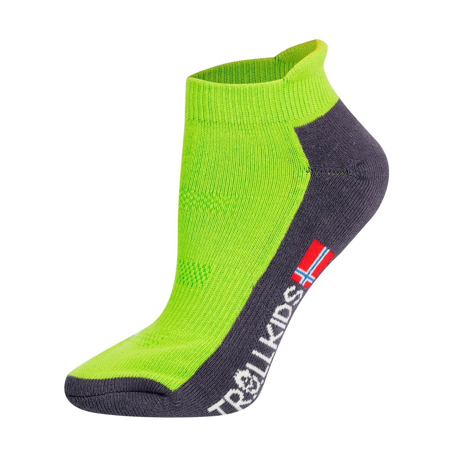 Trollkids Trekkingsocken Hiking Low Cut 2er-Pack, Lime
