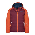 Trollkids Winterjacke Hafjell PRO, burnt orange/chestnut/mystic blue