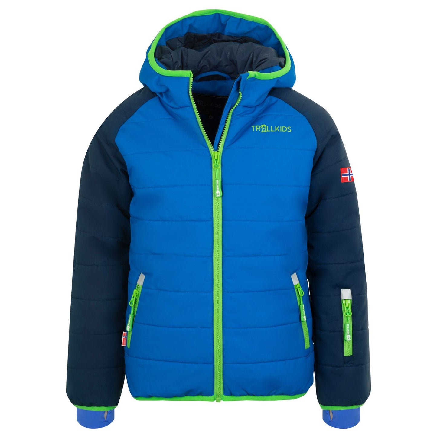 Trollkids Winterjacke Hafjell PRO, navy/med.blue