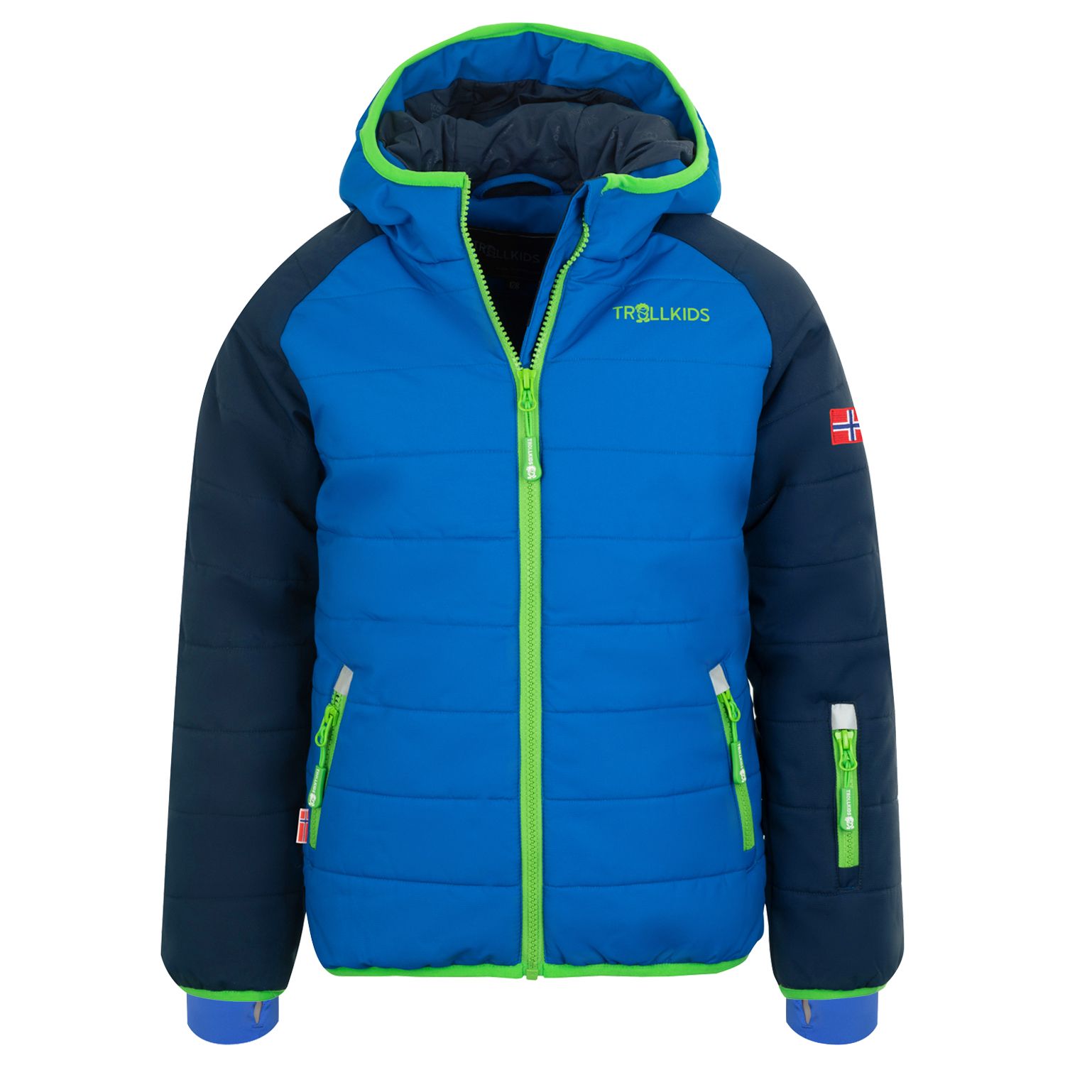 Trollkids Winterjacke Hafjell PRO, navy/med.blue