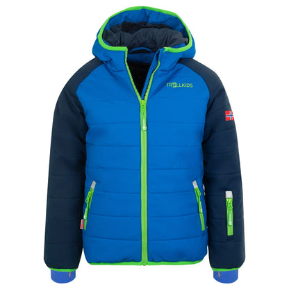 Trollkids Winterjacke Hafjell PRO, navy/med.blue