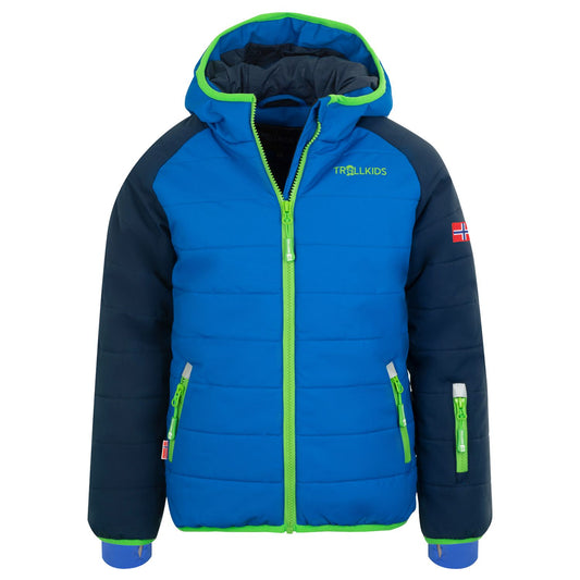 Trollkids Winterjacke Hafjell PRO, navy/med.blue