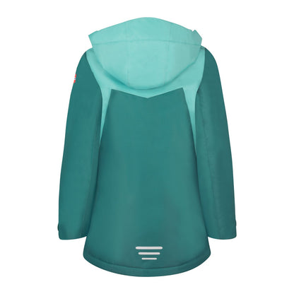 Trollkids Winterjacke Kongsberg, dusty teal/petrol