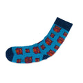 Bambus-Socken Turquoise Owl