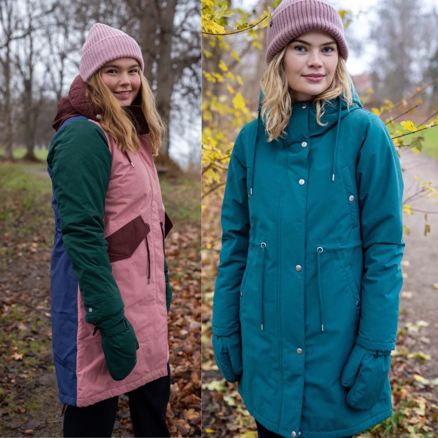 Skandinavische Mode für kalte Tage