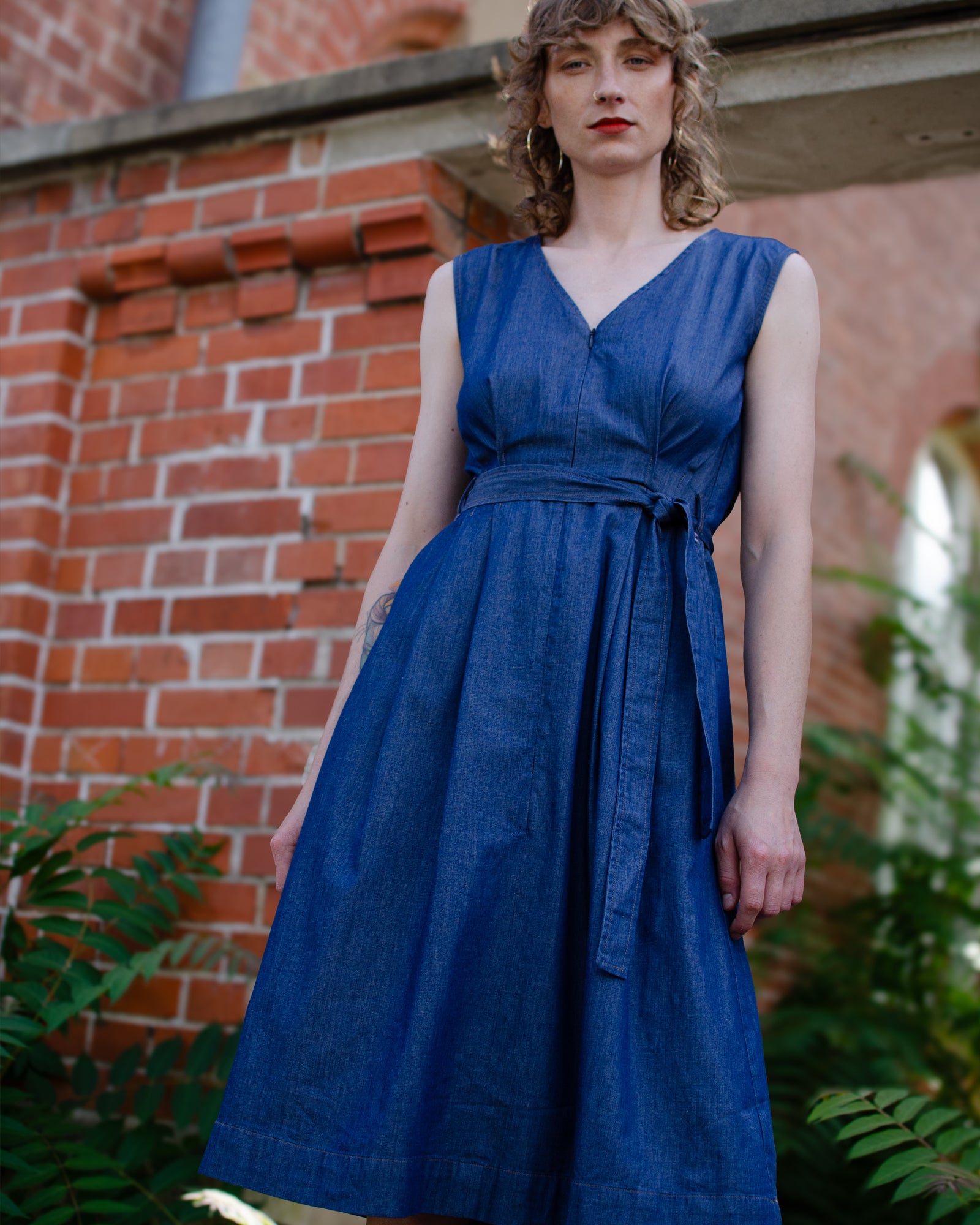 M. Yéyé Urban Explorer Dress, Blue