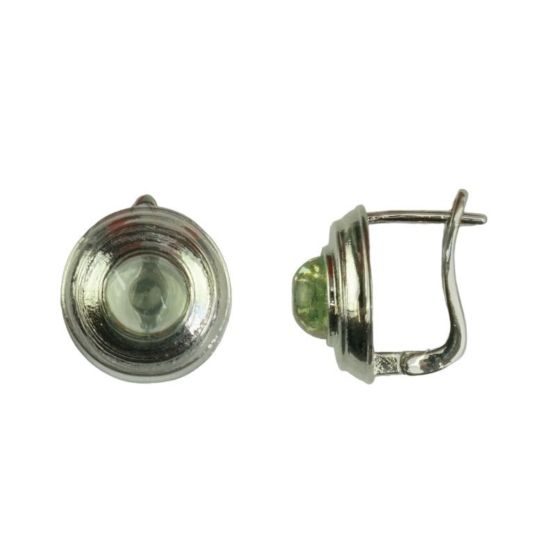 Urban Hippies Ohrringe Fibi rhodiniert, Clear