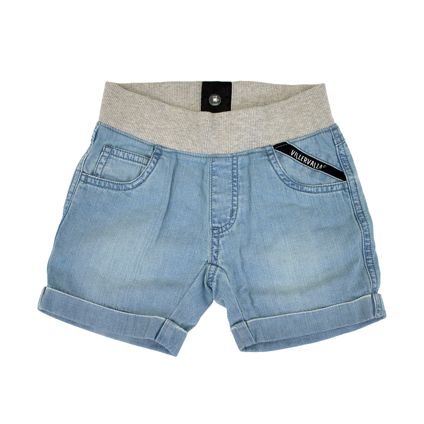 Villervalla Shorts Soft Denim, light wash