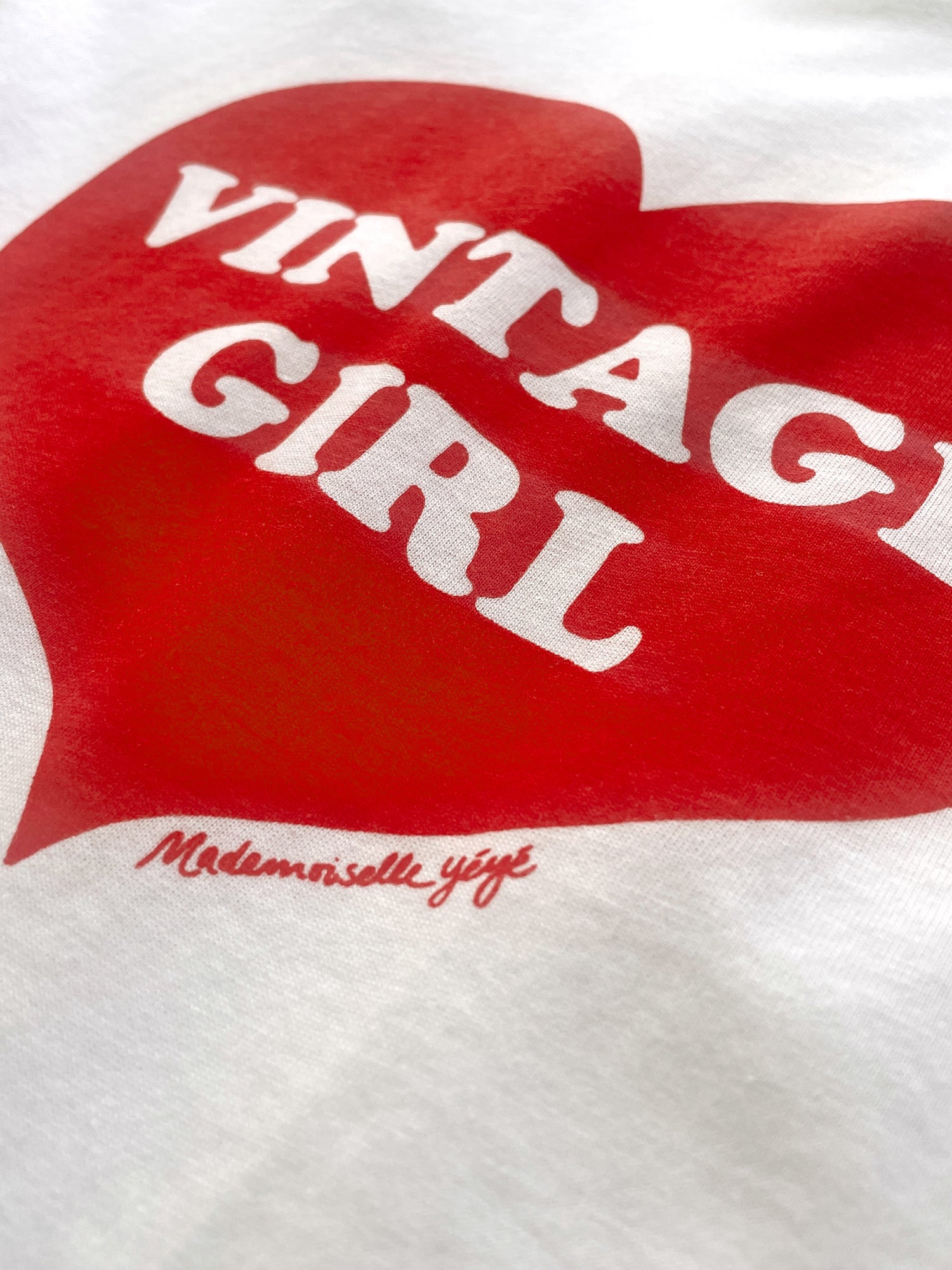 Mademoiselle Yéyé Vintage Girl T-Shirt