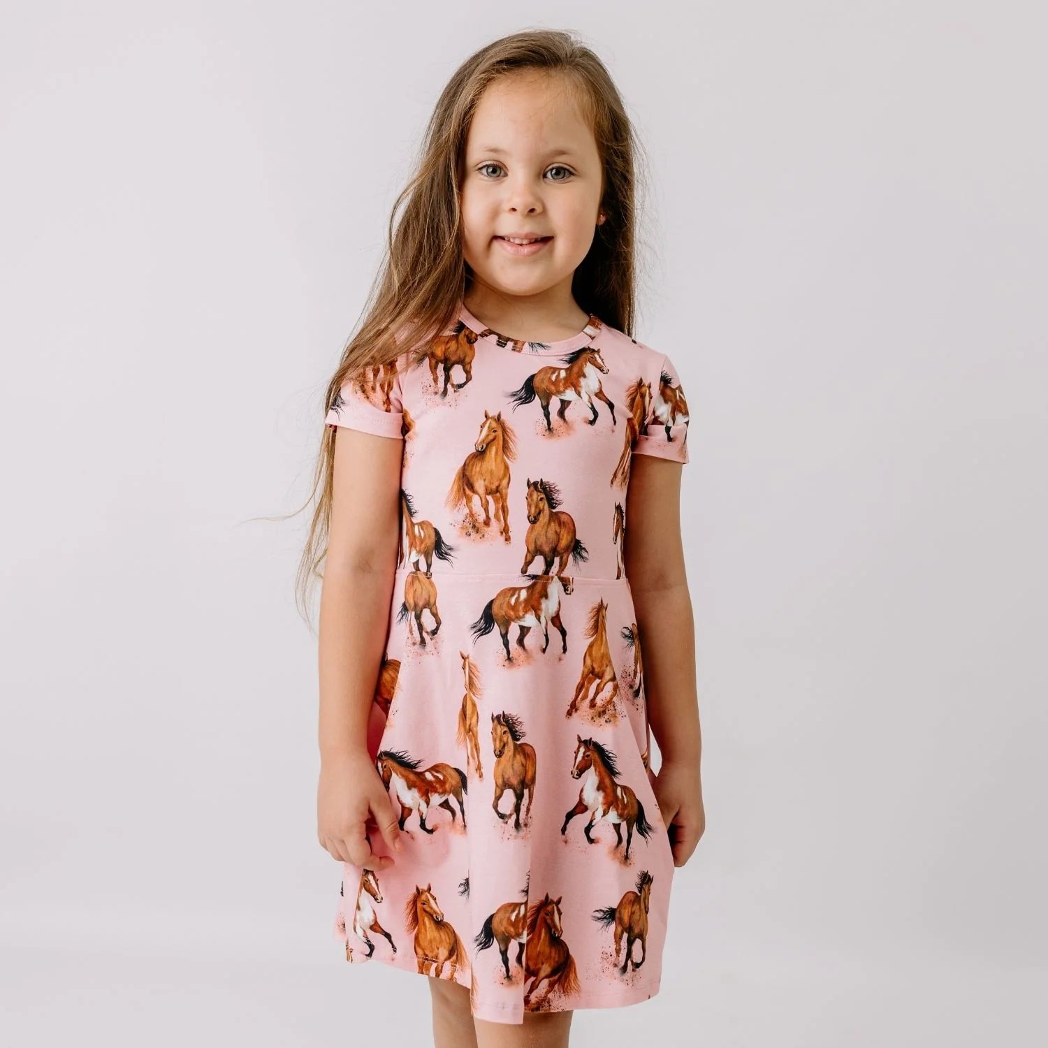 Walkiddy Kleid Graceful Horses