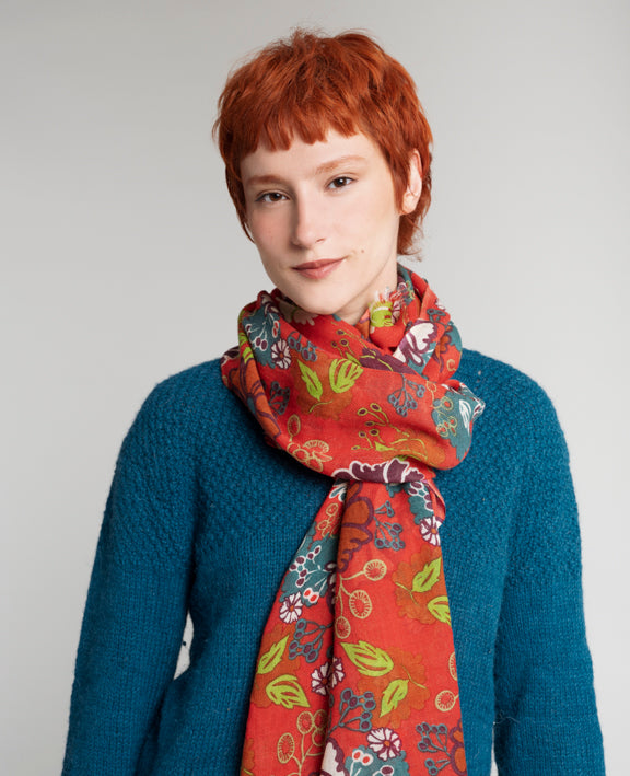 Les Touristes Woll-Schal, Cosmos Coral