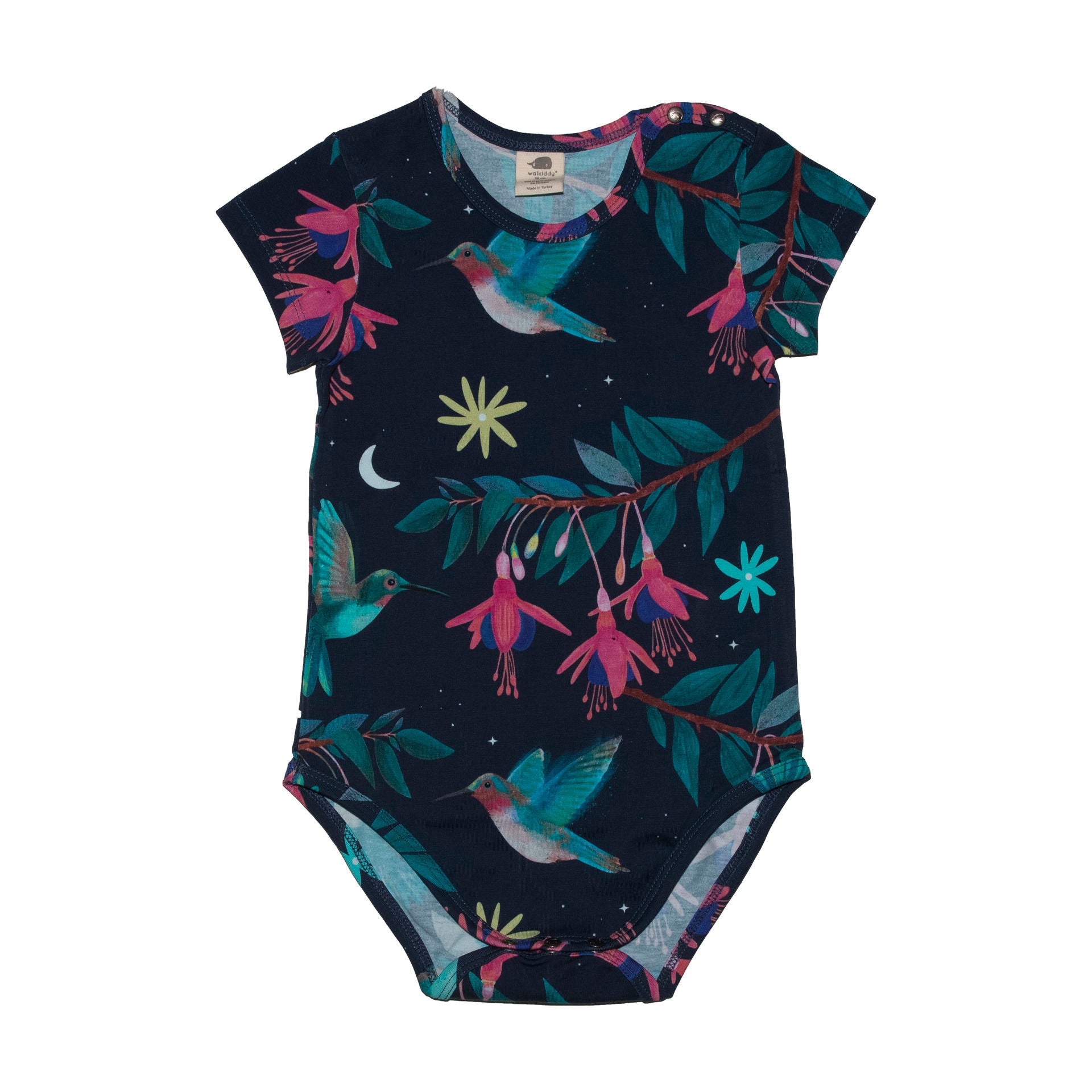 Walkiddy Body kurzarm, Kolibri