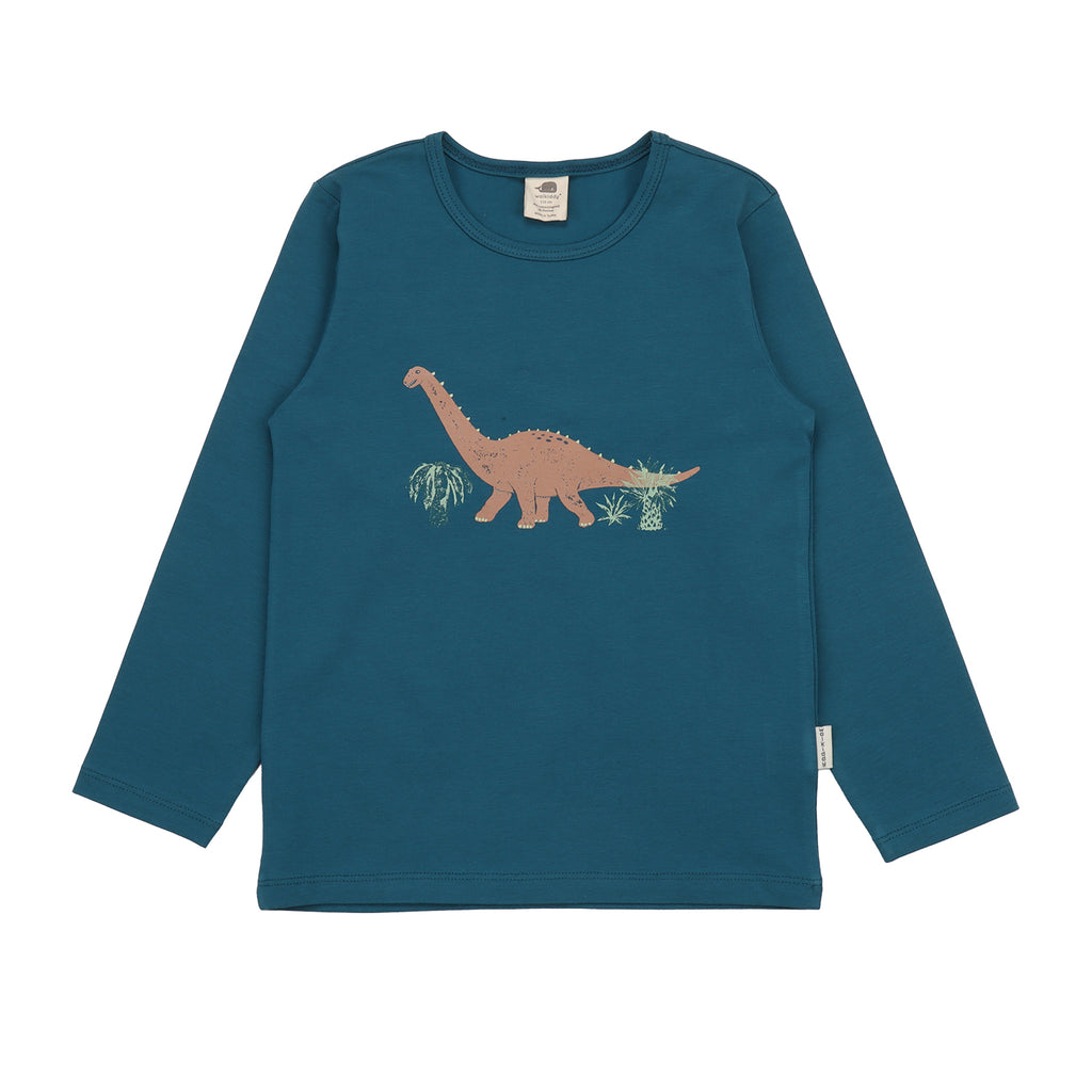 Walkiddy Langarmshirt Running Dinosaurs