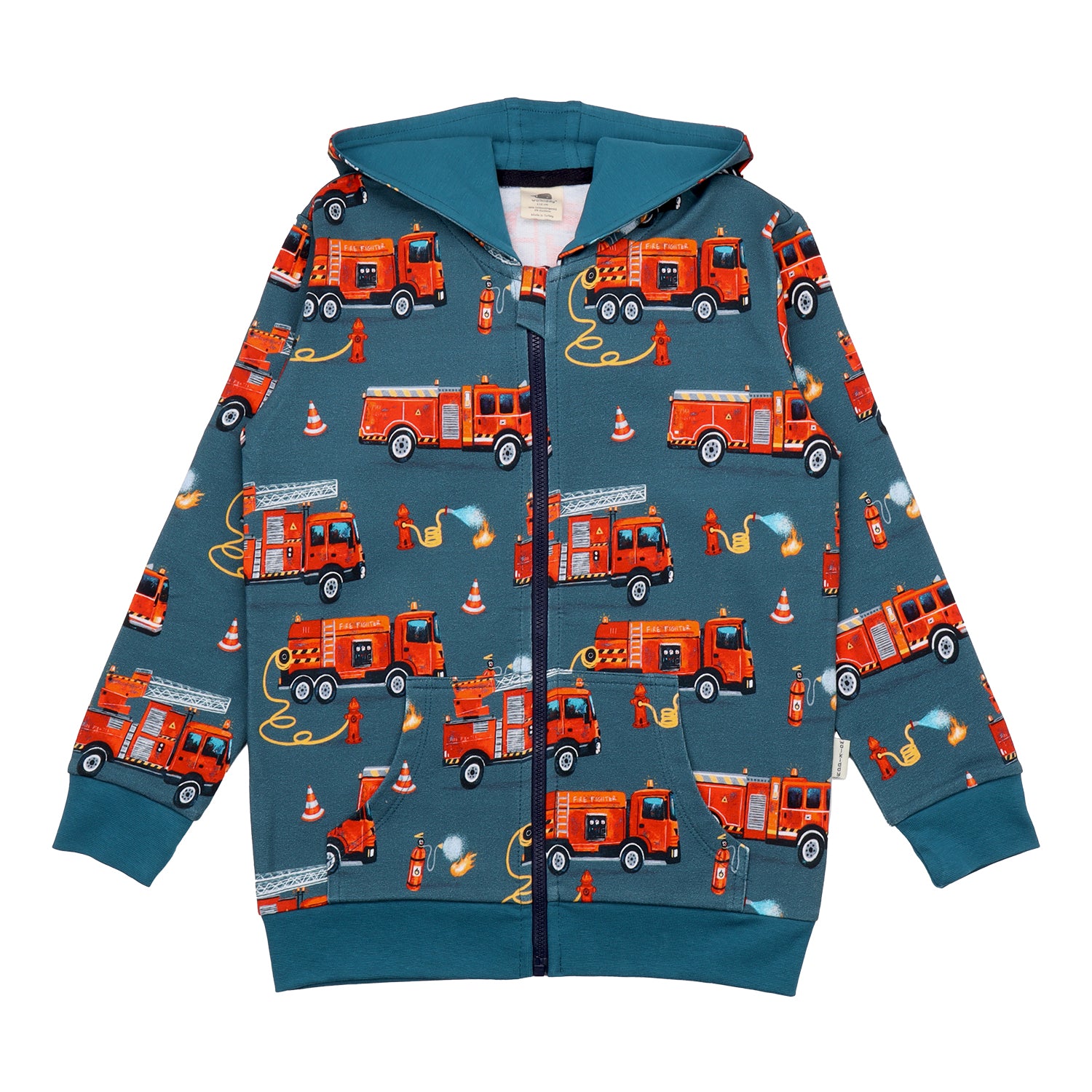Walkiddy Sweatjacke Feuerwehr