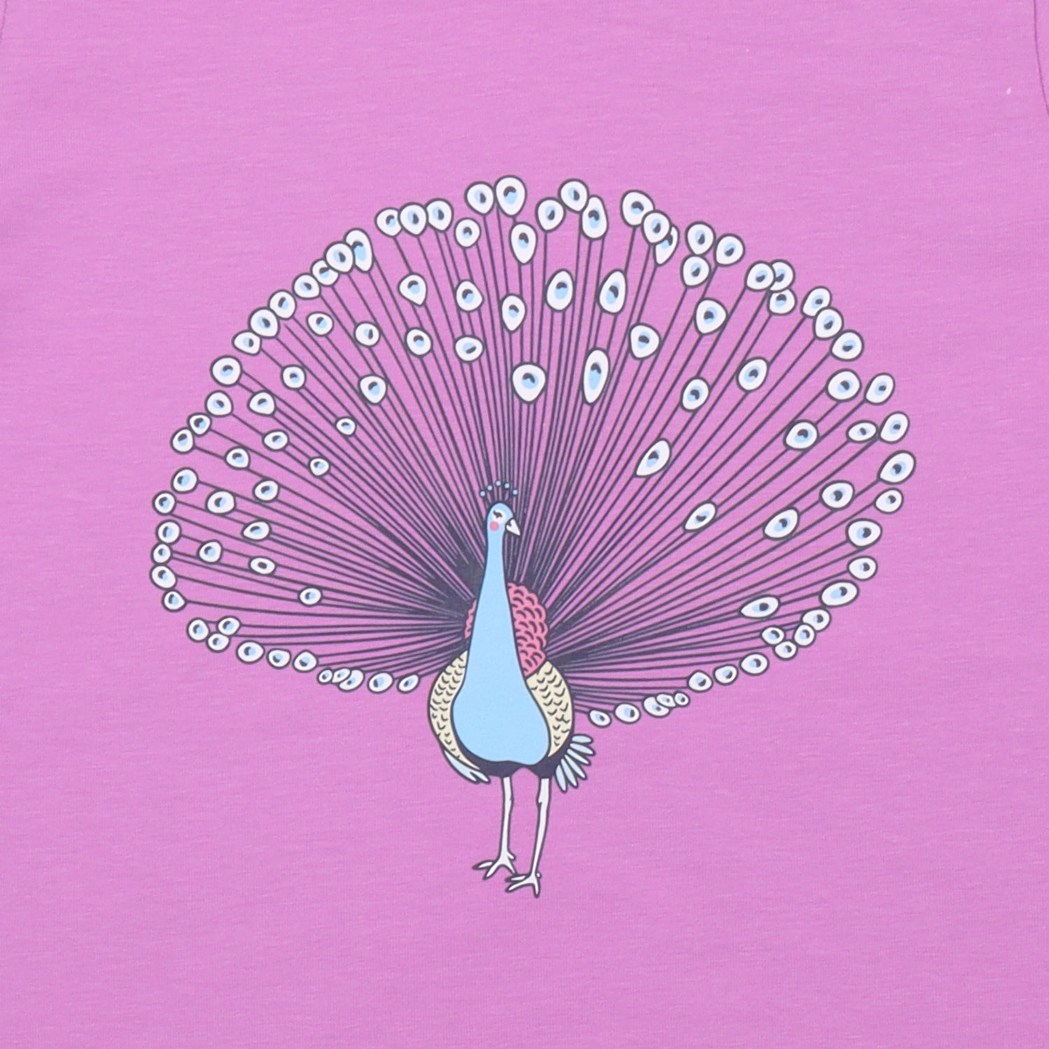 Walkiddy T-Shirt Peacock, Malve