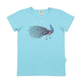Walkiddy T-Shirt Peacock, Blau